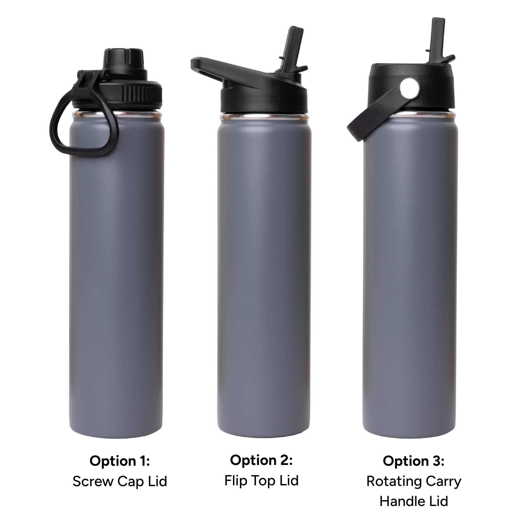 LAPEN 750ml Vacuum Bottle - 3 Different Lid Options -