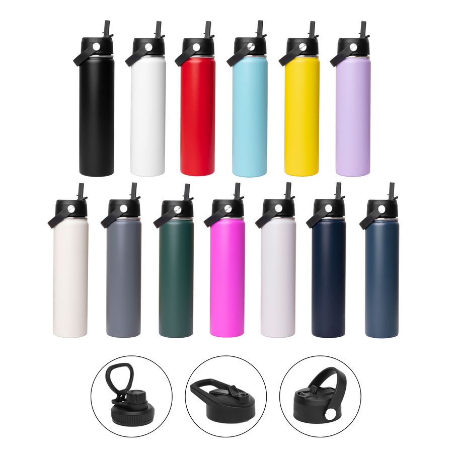 LAPEN 750ml Vacuum Bottle - 3 Different Lid Options -