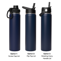 LAPEN 750ml Vacuum Bottle - 3 Different Lid Options -