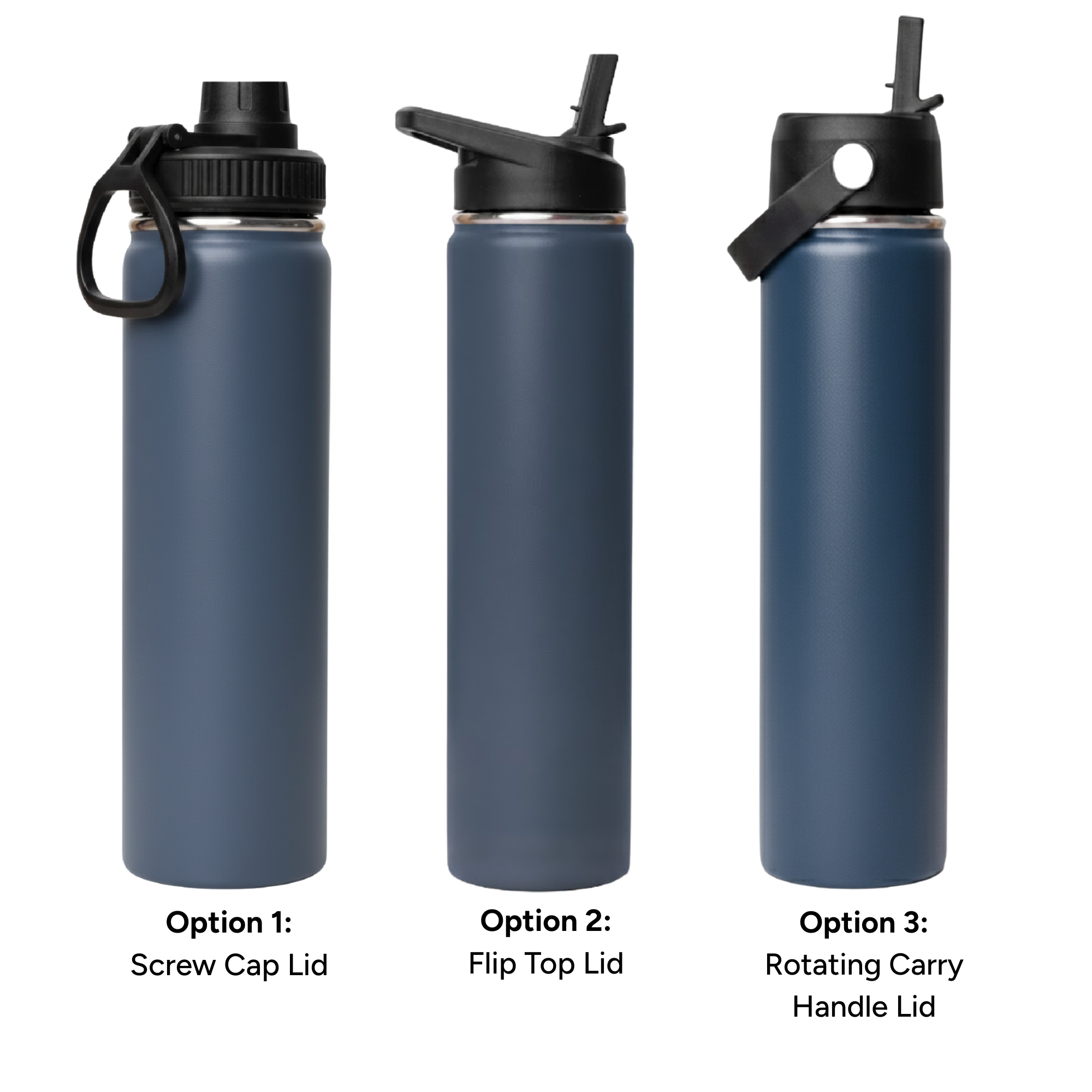 LAPEN 750ml Vacuum Bottle - 3 Different Lid Options -