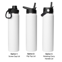 LAPEN 750ml Vacuum Bottle - 3 Different Lid Options -