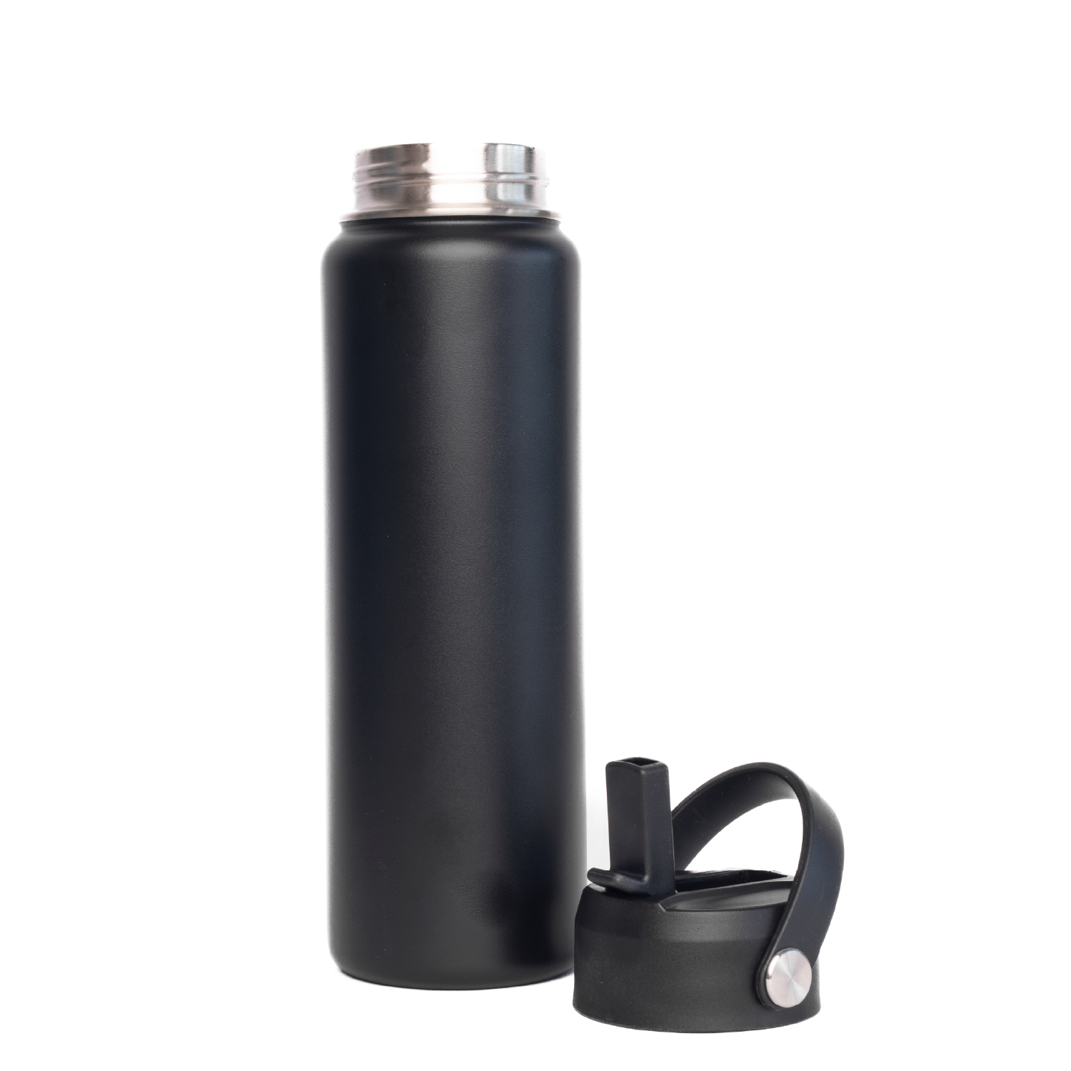 LAPEN 750ml Vacuum Bottle with Rotating Carry Handle Lid