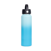 LAPEN 750ml Vacuum Bottle with Rotating Carry Handle Lid