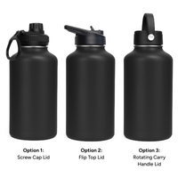 LAPEN 1800ml Vacuum Bottle - 3 Different Lid Options -