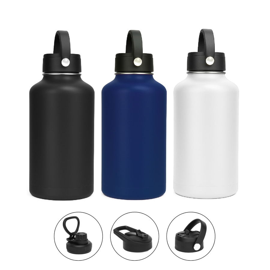 LAPEN 1800ml Vacuum Bottle - 3 Different Lid Options -