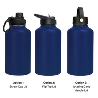 LAPEN 1800ml Vacuum Bottle - 3 Different Lid Options -