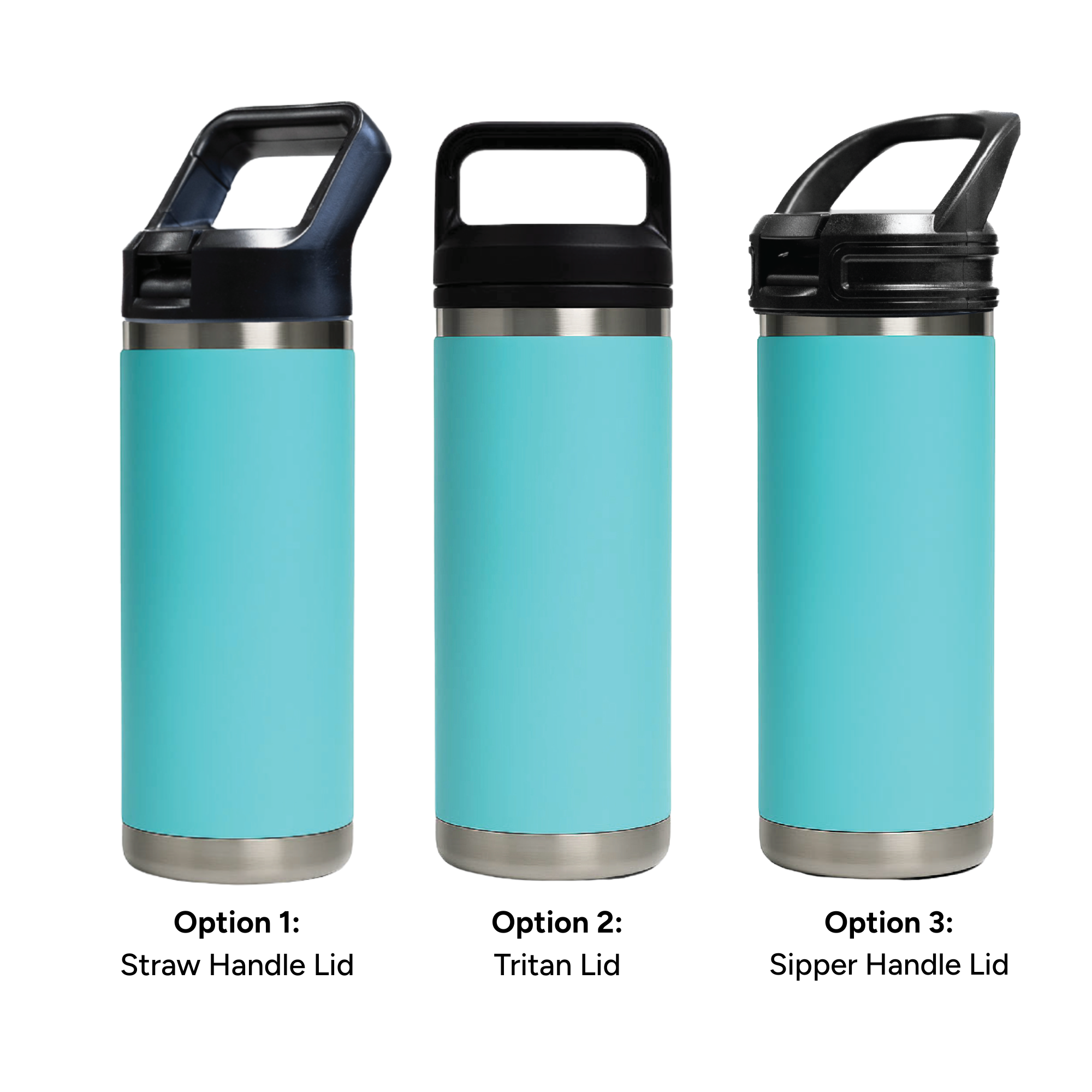 HYDRO - 532ml Vacuum Bottle - 3 Different Lid Options