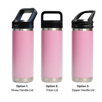 HYDRO - 532ml Vacuum Bottle - 3 Different Lid Options