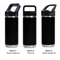 HYDRO - 532ml Vacuum Bottle - 3 Different Lid Options