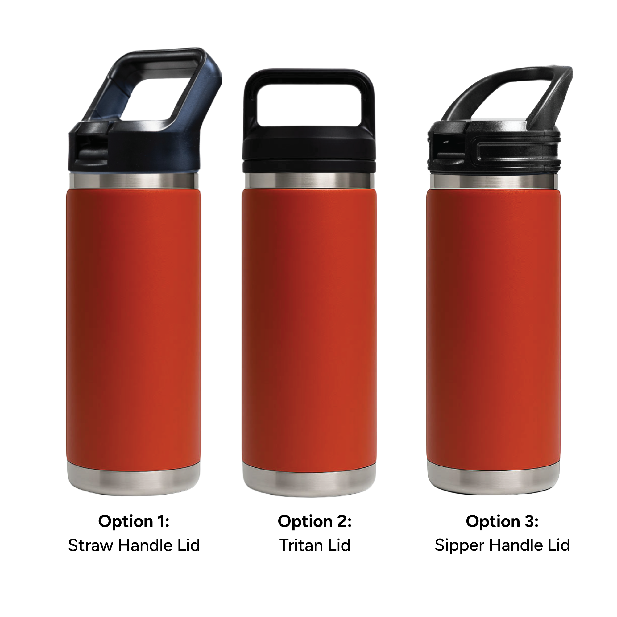 HYDRO - 532ml Vacuum Bottle - 3 Different Lid Options