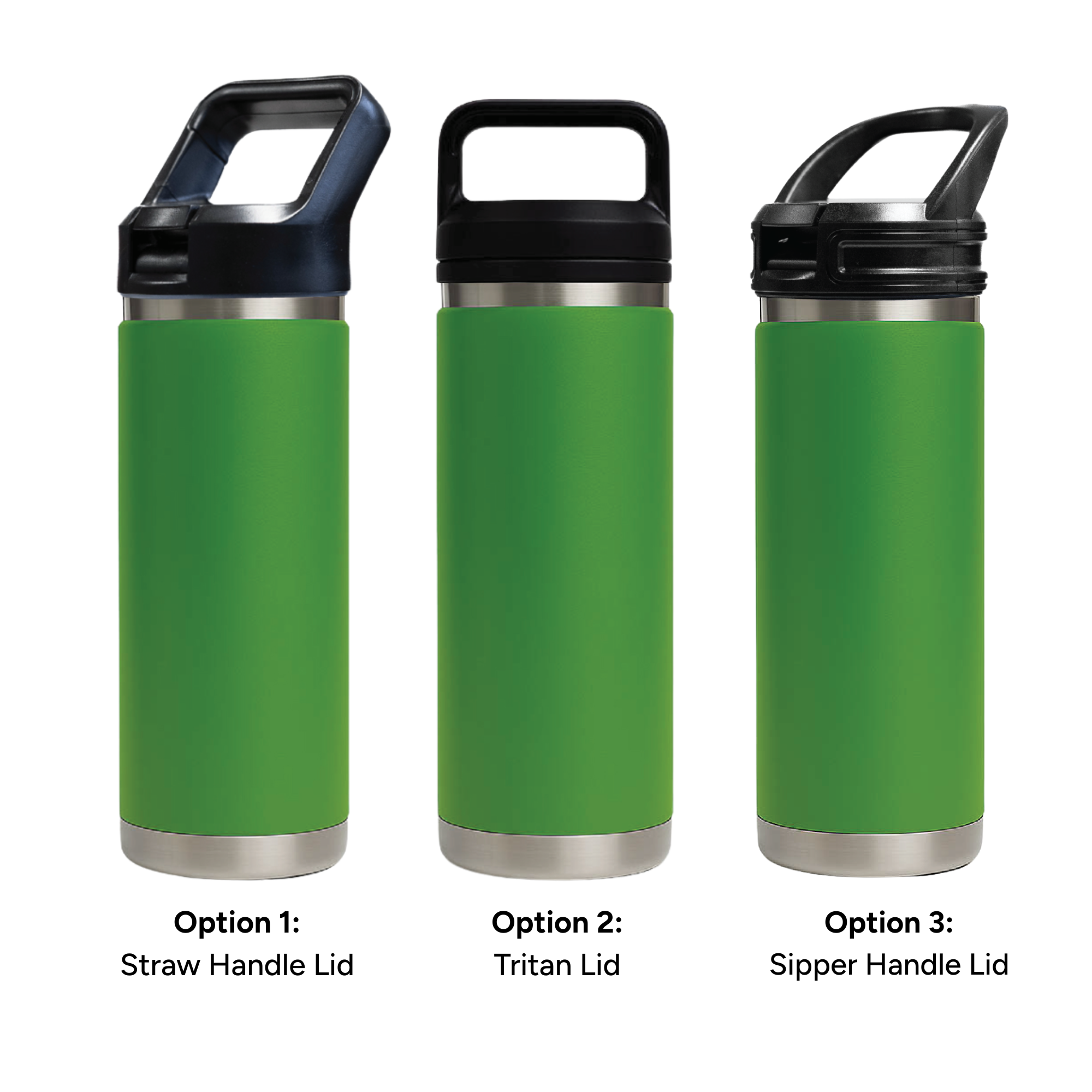 HYDRO - 532ml Vacuum Bottle - 3 Different Lid Options