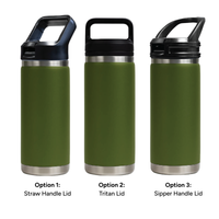 HYDRO - 532ml Vacuum Bottle - 3 Different Lid Options