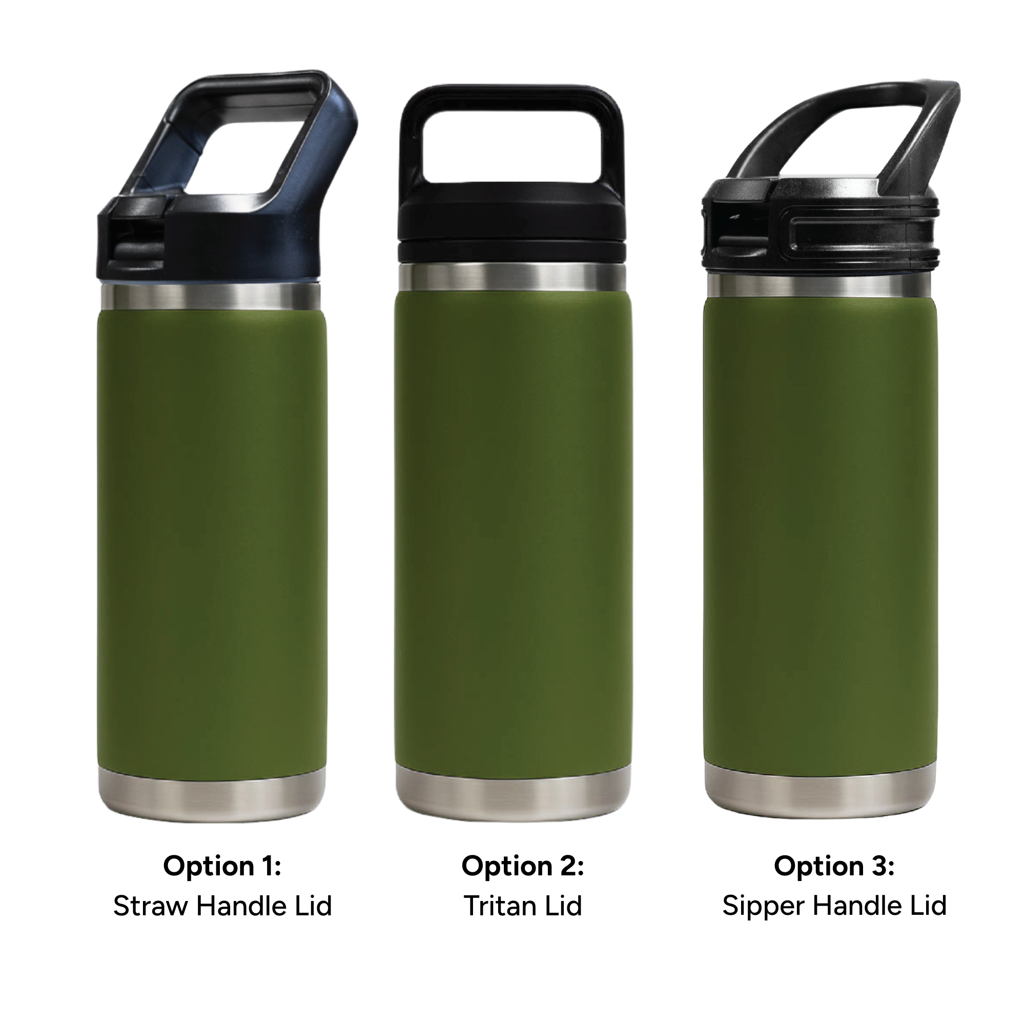 HYDRO - 532ml Vacuum Bottle - 3 Different Lid Options