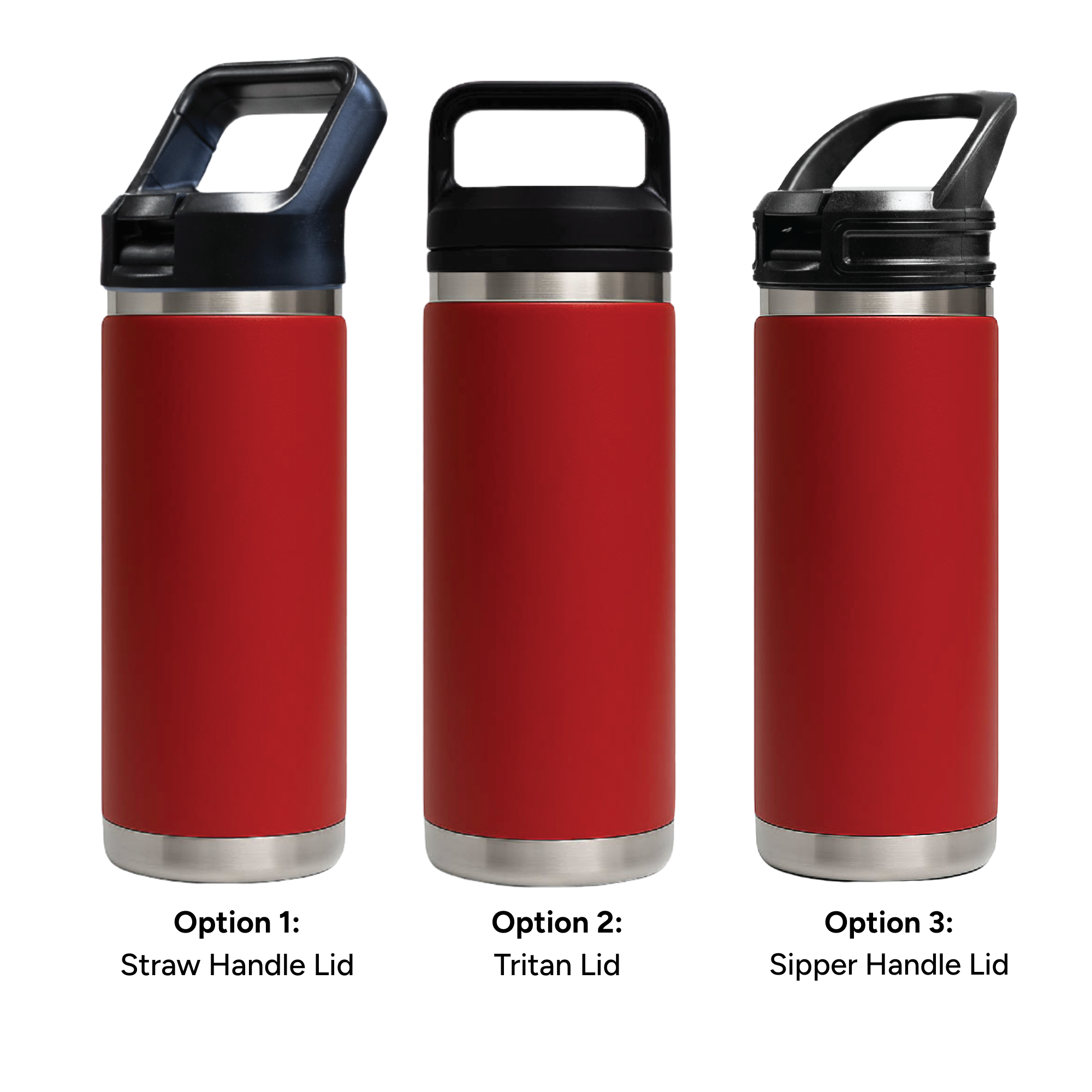 HYDRO - 532ml Vacuum Bottle - 3 Different Lid Options