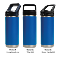 HYDRO - 532ml Vacuum Bottle - 3 Different Lid Options