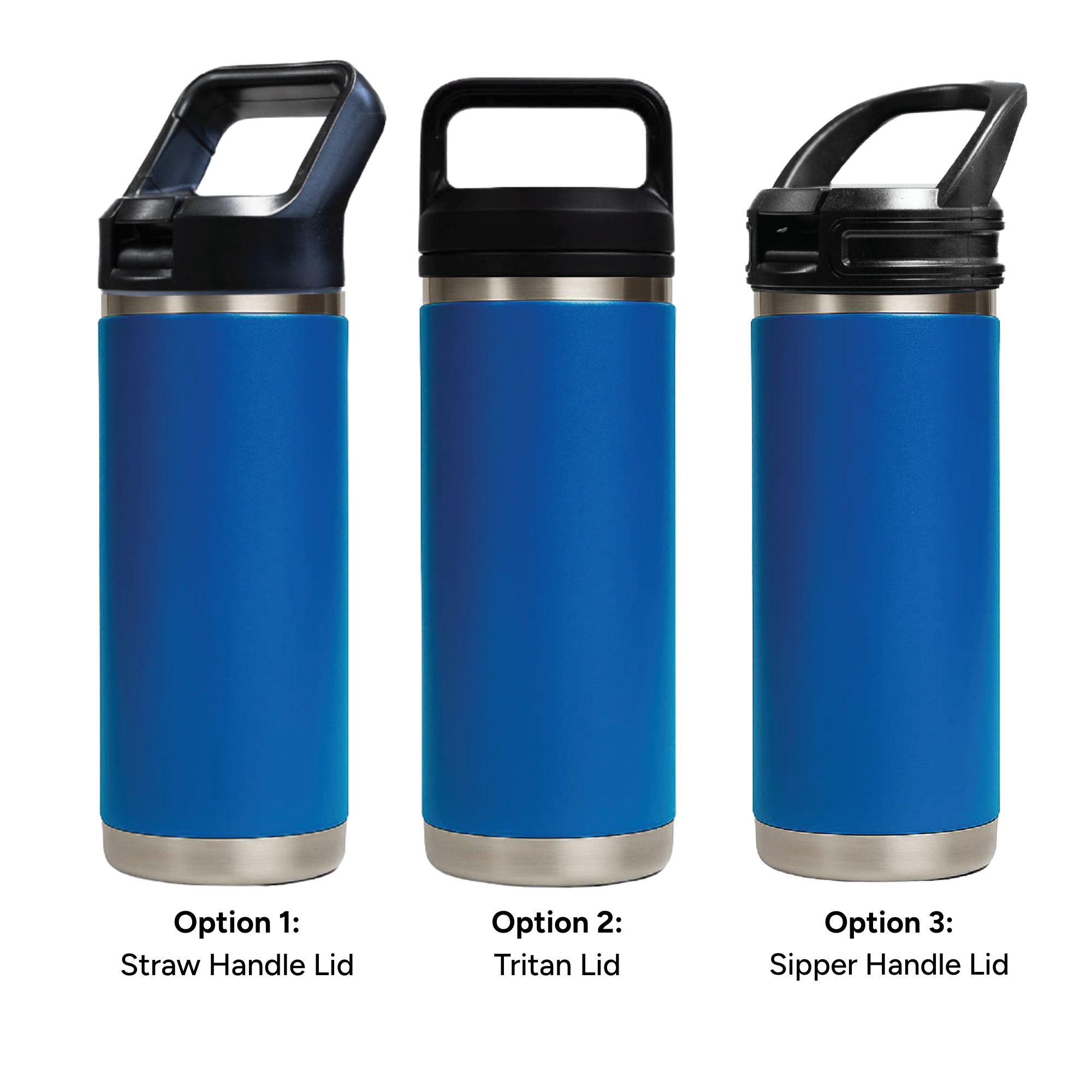 HYDRO - 532ml Vacuum Bottle - 3 Different Lid Options