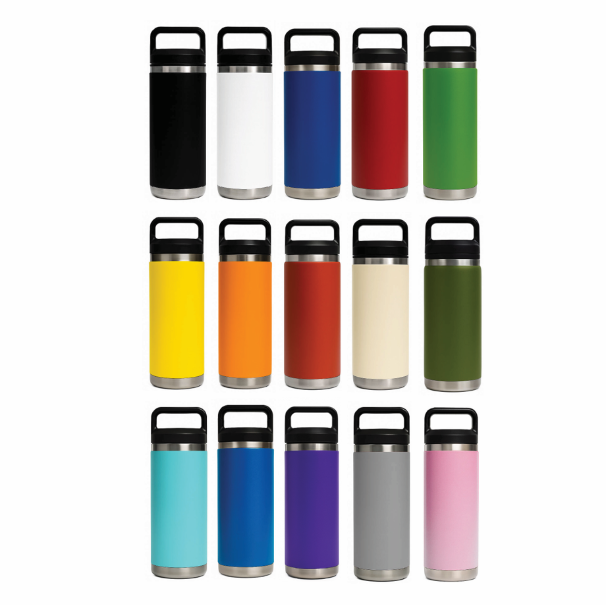 HYDRO - 532ml Vacuum Bottle - 3 Different Lid Options