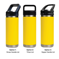 HYDRO - 532ml Vacuum Bottle - 3 Different Lid Options