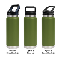 HYDRO - 750ml Vacuum Bottle - 3 Different Lid Options