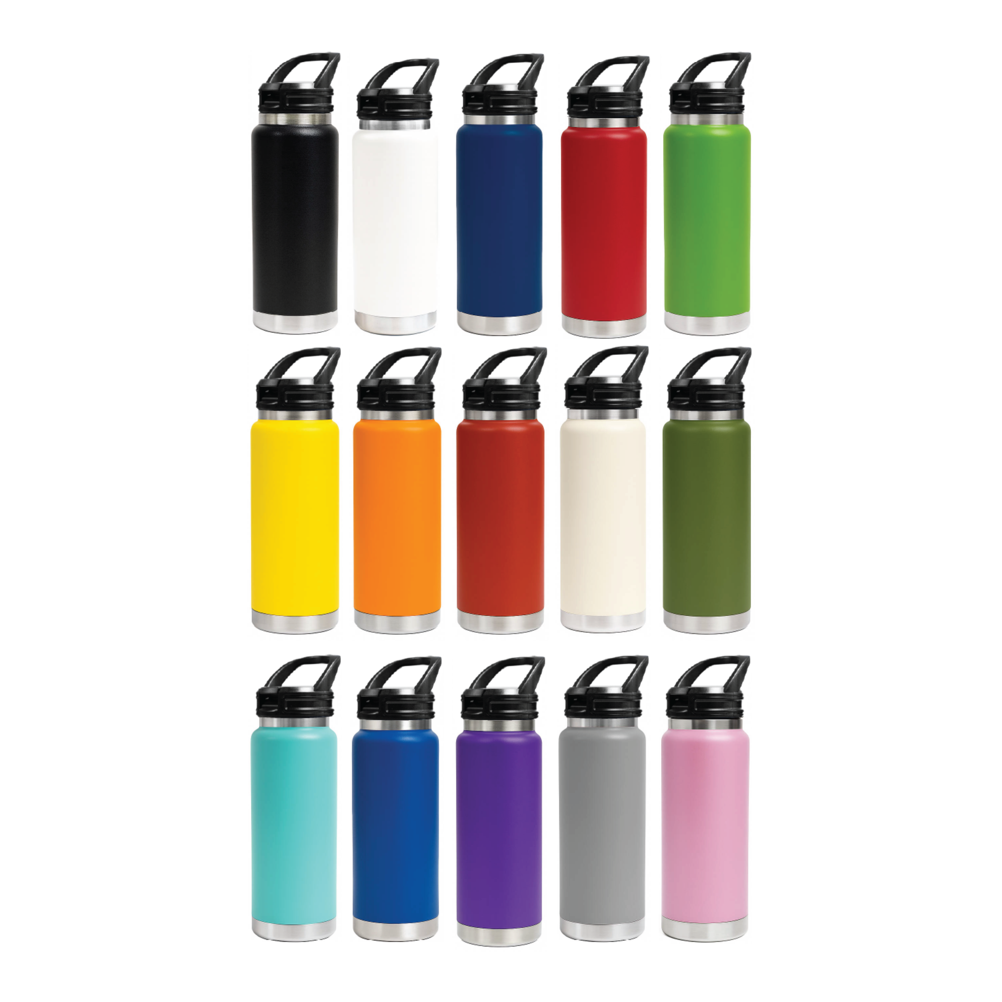 HYDRO - 750ml Vacuum Bottle - 3 Different Lid Options