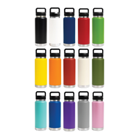 HYDRO - 750ml Vacuum Bottle - 3 Different Lid Options