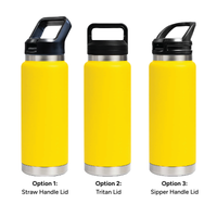 HYDRO - 750ml Vacuum Bottle - 3 Different Lid Options