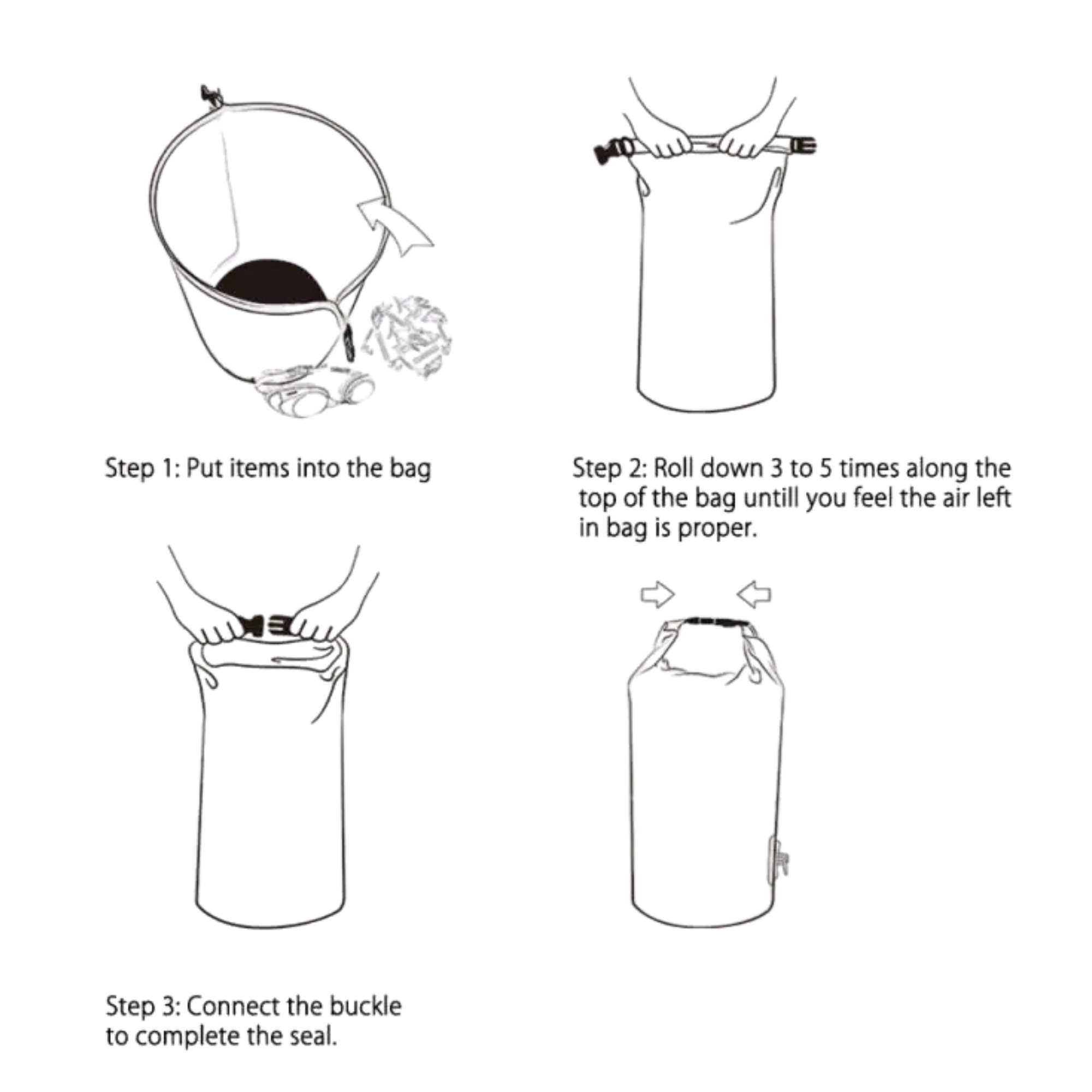 5L Sublimated Waterproof Dry Bag