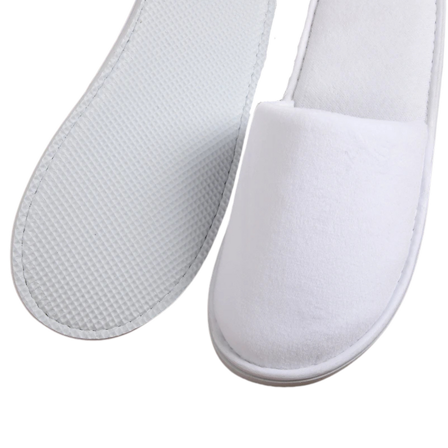 Crown Closed Toe Hotel Slippers