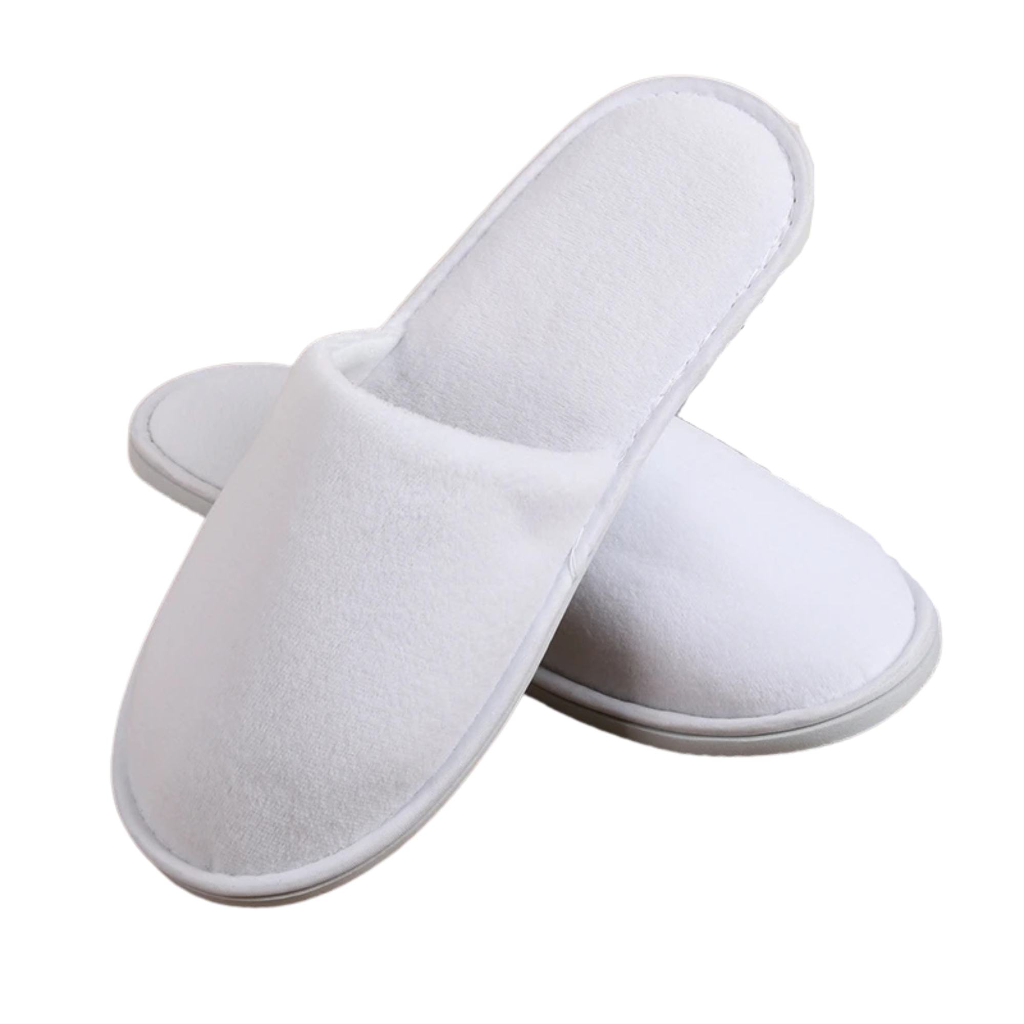 Crown Closed Toe Hotel Slippers