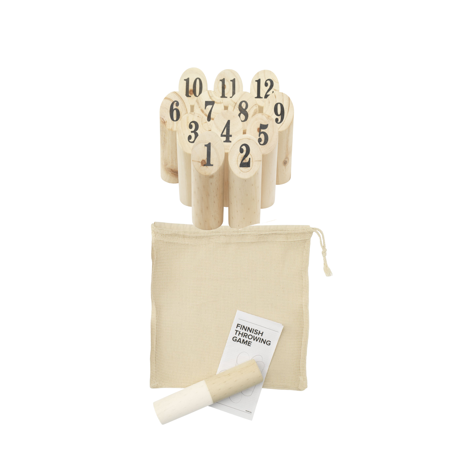 Molkky Wooden Throwing Game