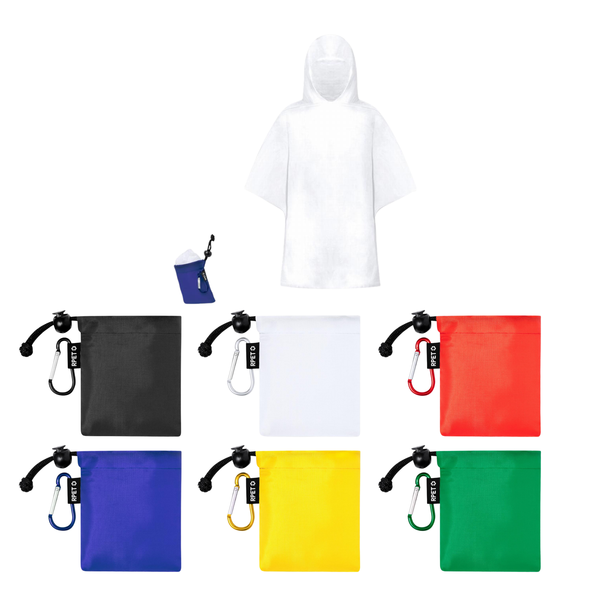 Haze Kids Poncho with RPET Pouch