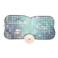 Helios Full Colour Foldable Car Sun Visor