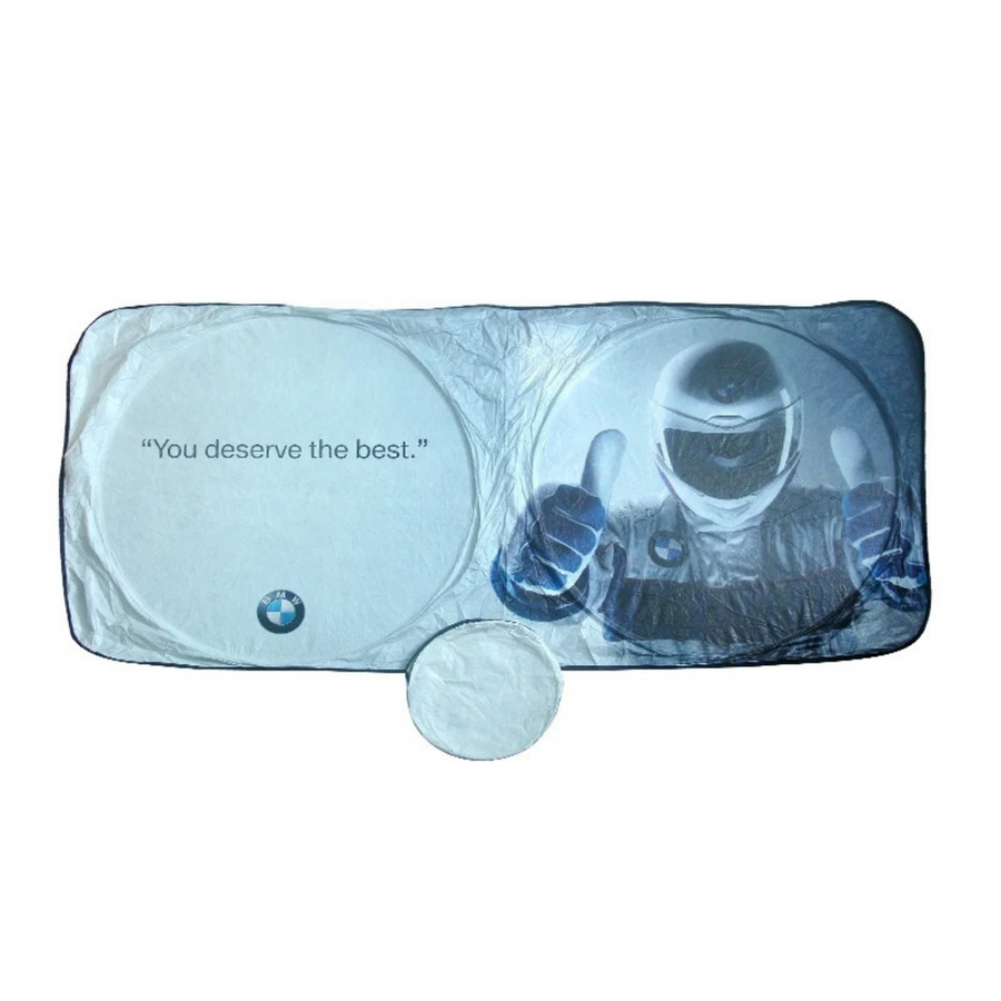 Helios Full Colour Foldable Car Sun Visor