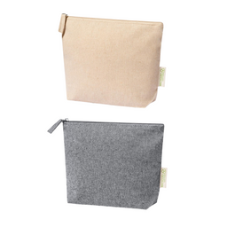 Shine Recycled Cotton Cosmetic Bag