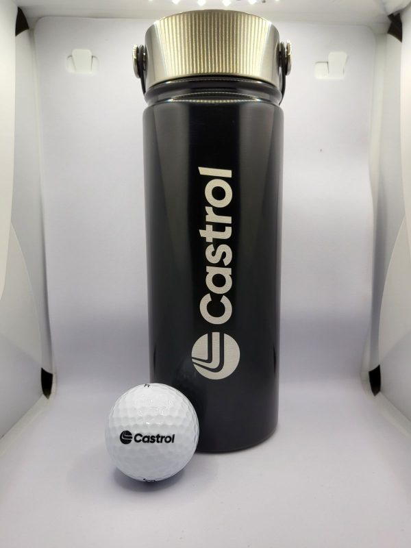 Titleist 4 Ball Metal Water Bottle