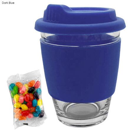 Jelly Bean In Carlo Glass Coffee Cup  - JB011