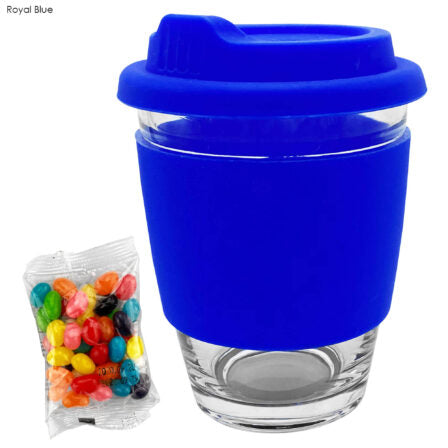 Jelly Bean In Carlo Glass Coffee Cup  - JB011