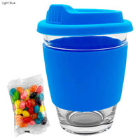 Jelly Bean In Carlo Glass Coffee Cup  - JB011