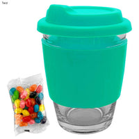 Jelly Bean In Carlo Glass Coffee Cup  - JB011
