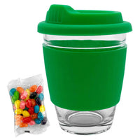 Jelly Bean In Carlo Glass Coffee Cup  - JB011