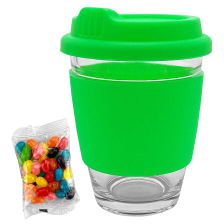 Jelly Bean In Carlo Glass Coffee Cup  - JB011