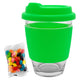 Jelly Bean In Carlo Glass Coffee Cup  - JB011