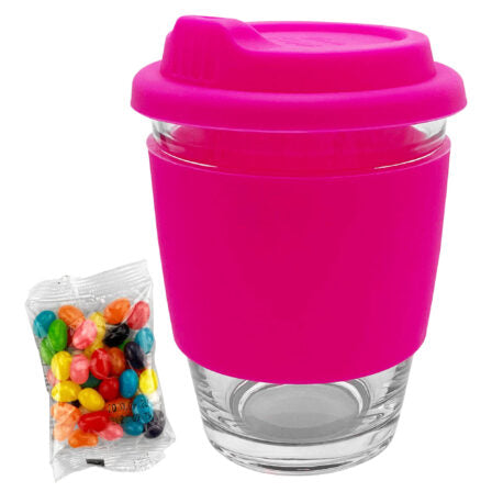 Jelly Bean In Carlo Glass Coffee Cup  - JB011