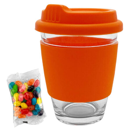 Jelly Bean In Carlo Glass Coffee Cup  - JB011