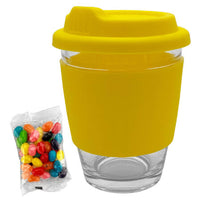 Jelly Bean In Carlo Glass Coffee Cup  - JB011