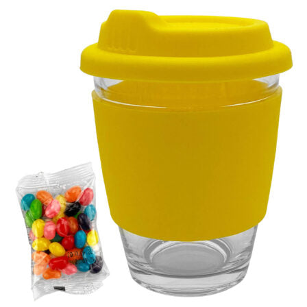 Jelly Bean In Carlo Glass Coffee Cup  - JB011