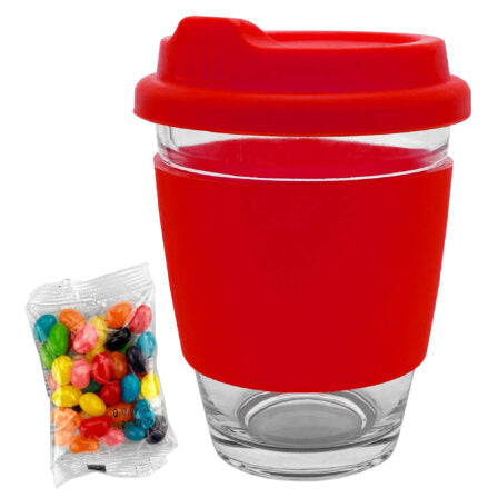 Jelly Bean In Carlo Glass Coffee Cup  - JB011