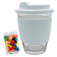 Jelly Bean In Carlo Glass Coffee Cup  - JB011