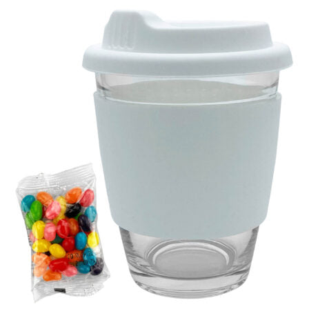 Jelly Bean In Carlo Glass Coffee Cup  - JB011