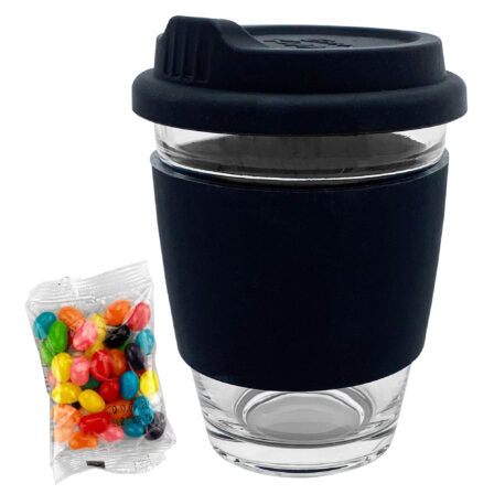 Jelly Bean In Carlo Glass Coffee Cup  - JB011